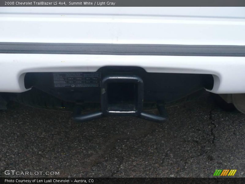 Summit White / Light Gray 2008 Chevrolet TrailBlazer LS 4x4