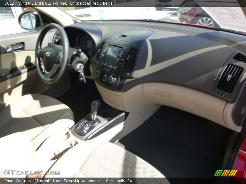 Chilipepper Red / Beige 2012 Hyundai Elantra GLS Touring