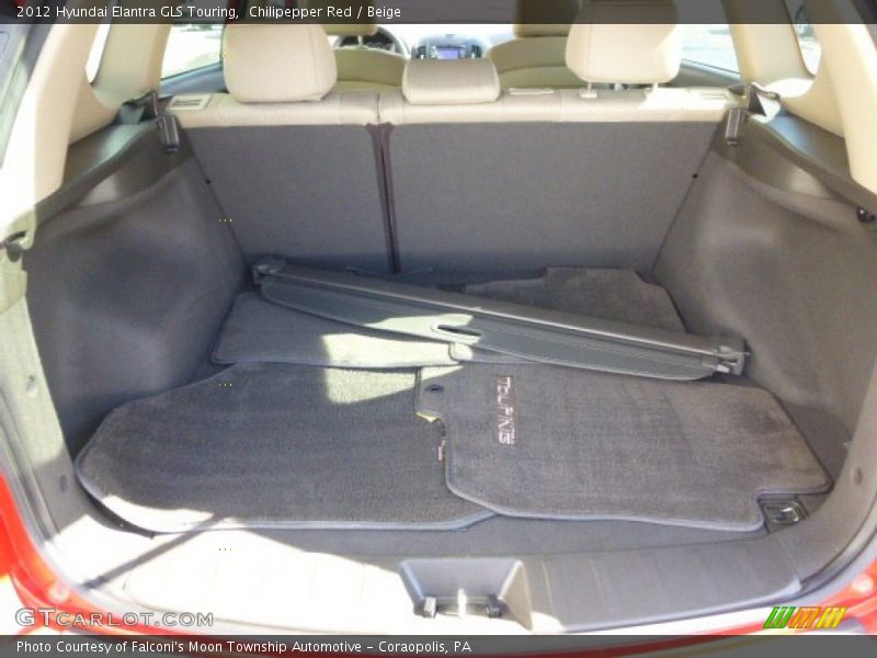 Chilipepper Red / Beige 2012 Hyundai Elantra GLS Touring