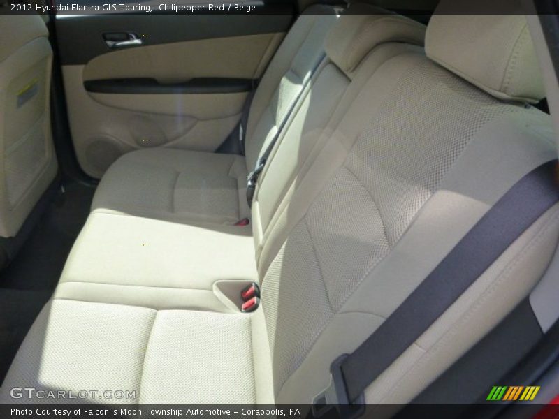 Chilipepper Red / Beige 2012 Hyundai Elantra GLS Touring