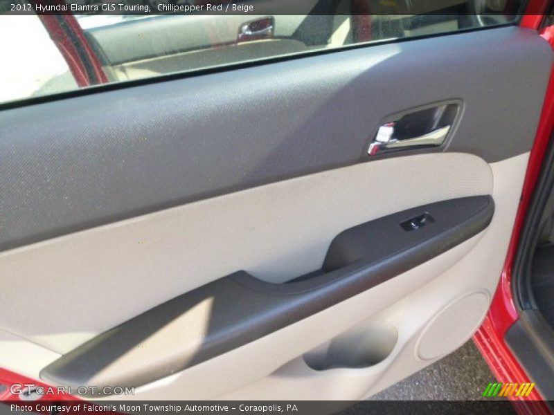 Chilipepper Red / Beige 2012 Hyundai Elantra GLS Touring