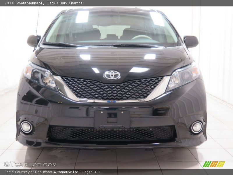 Black / Dark Charcoal 2014 Toyota Sienna SE