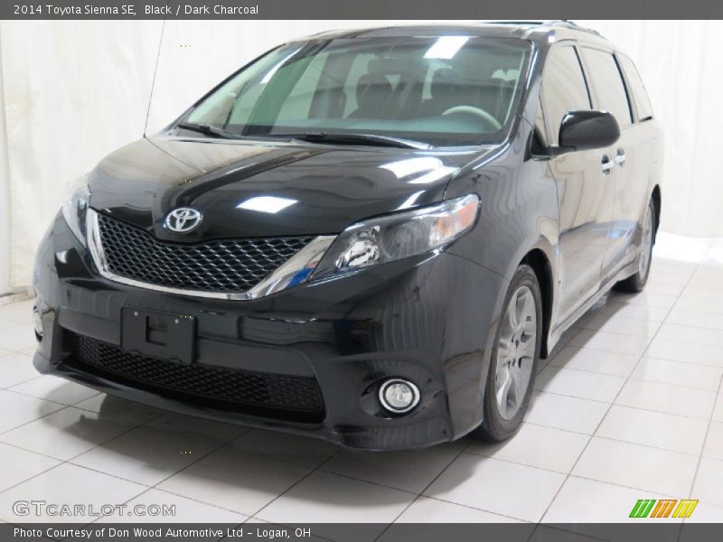 Black / Dark Charcoal 2014 Toyota Sienna SE