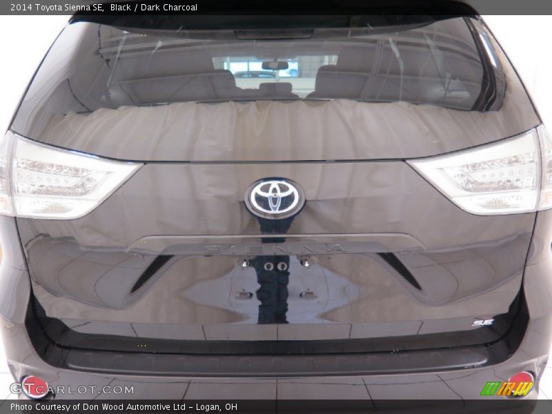 Black / Dark Charcoal 2014 Toyota Sienna SE