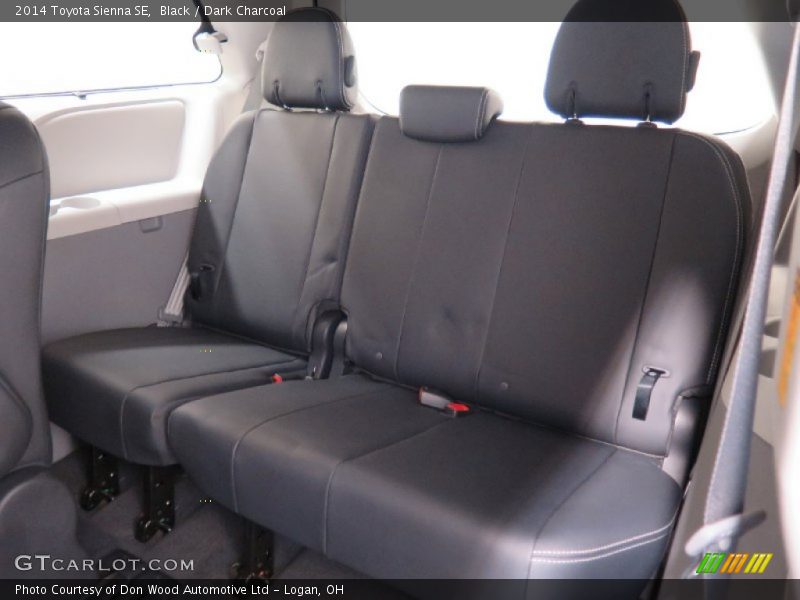 Rear Seat of 2014 Sienna SE
