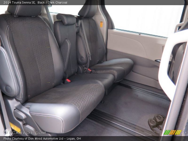Black / Dark Charcoal 2014 Toyota Sienna SE