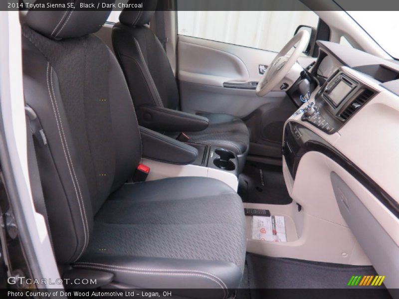 Black / Dark Charcoal 2014 Toyota Sienna SE