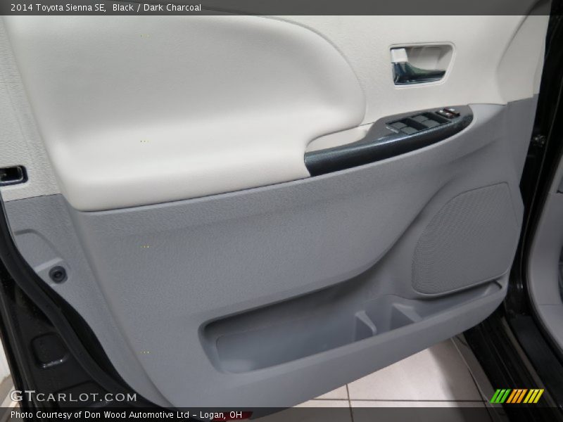 Black / Dark Charcoal 2014 Toyota Sienna SE