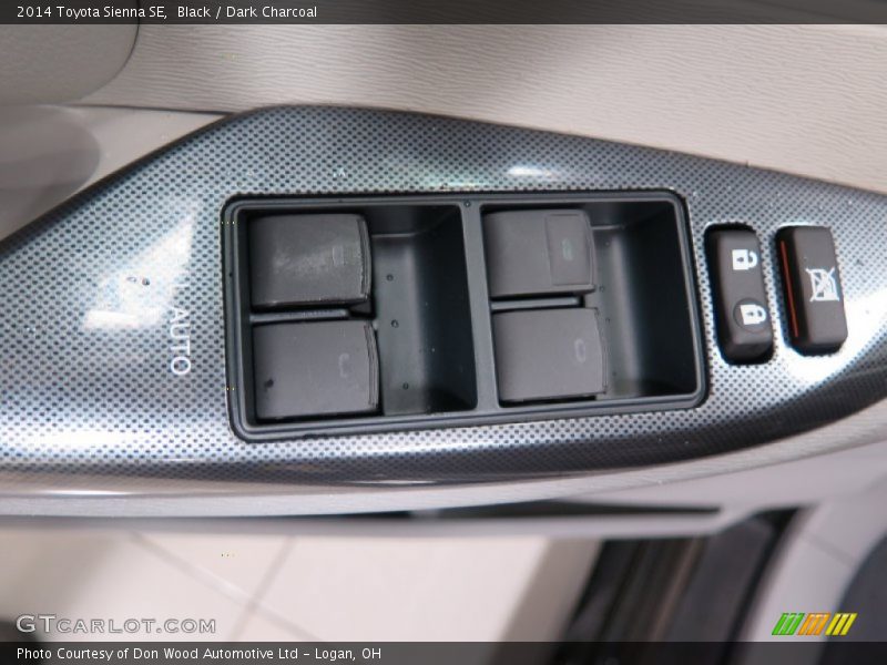 Black / Dark Charcoal 2014 Toyota Sienna SE