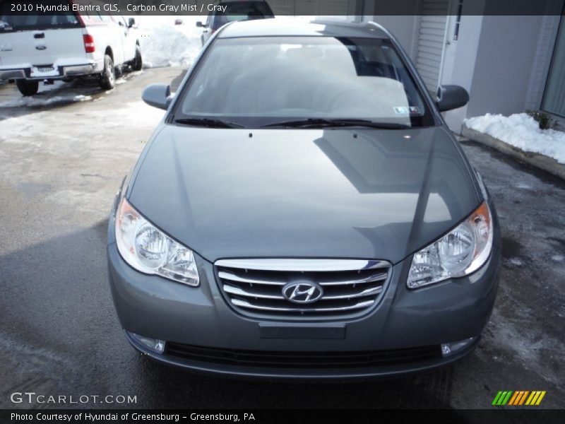 Carbon Gray Mist / Gray 2010 Hyundai Elantra GLS