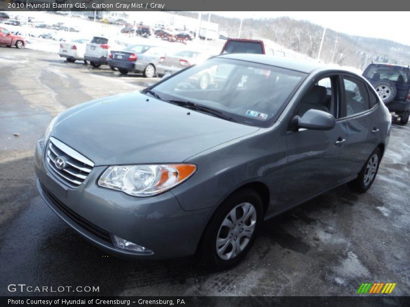 Carbon Gray Mist / Gray 2010 Hyundai Elantra GLS