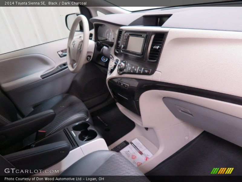Black / Dark Charcoal 2014 Toyota Sienna SE