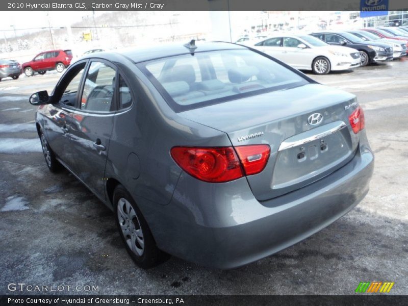 Carbon Gray Mist / Gray 2010 Hyundai Elantra GLS