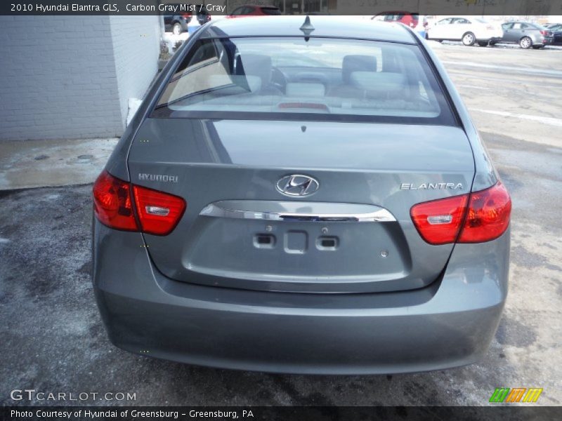 Carbon Gray Mist / Gray 2010 Hyundai Elantra GLS