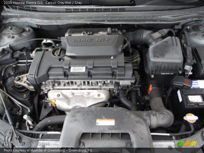 Carbon Gray Mist / Gray 2010 Hyundai Elantra GLS