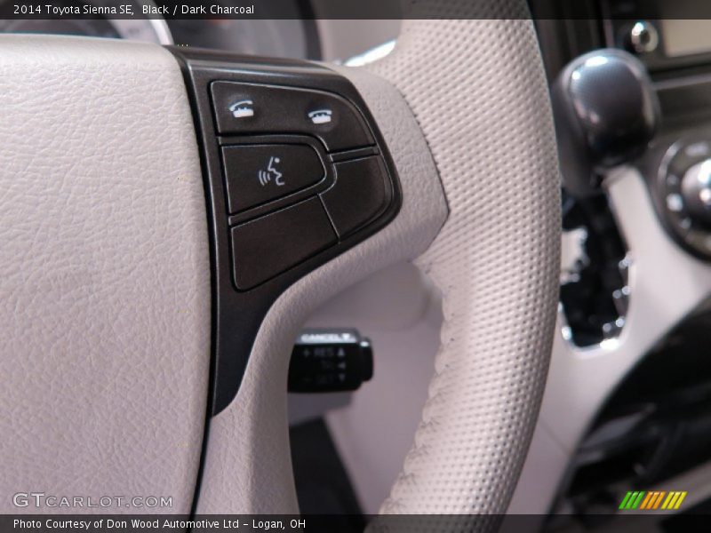 Black / Dark Charcoal 2014 Toyota Sienna SE