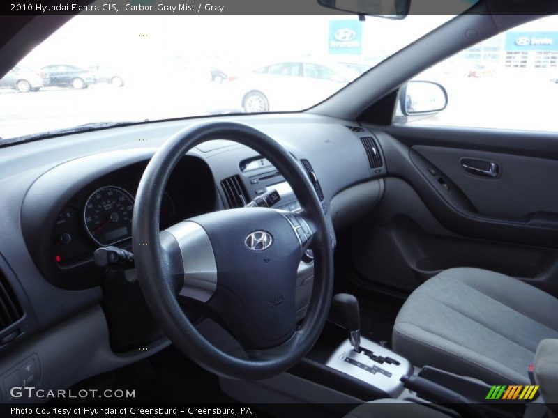 Carbon Gray Mist / Gray 2010 Hyundai Elantra GLS
