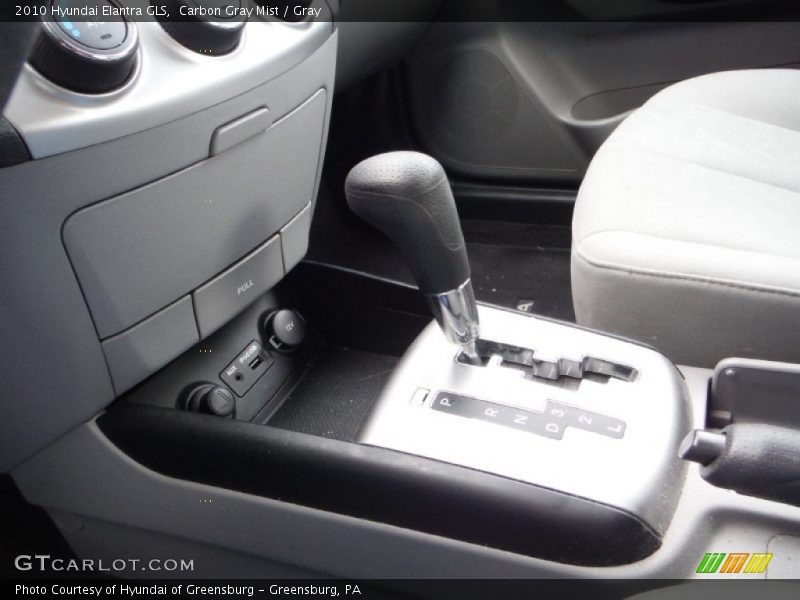 Carbon Gray Mist / Gray 2010 Hyundai Elantra GLS