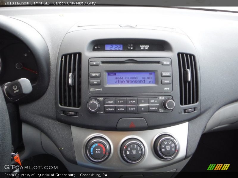 Carbon Gray Mist / Gray 2010 Hyundai Elantra GLS