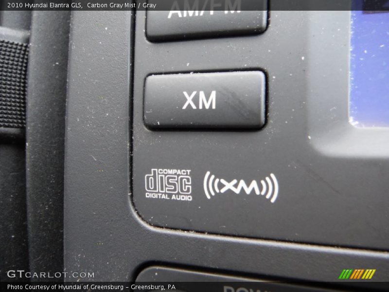 Carbon Gray Mist / Gray 2010 Hyundai Elantra GLS