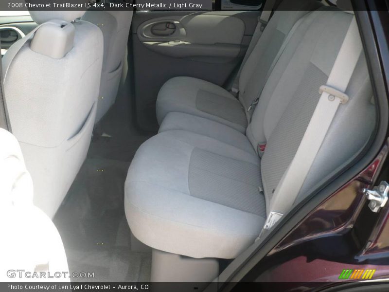 Dark Cherry Metallic / Light Gray 2008 Chevrolet TrailBlazer LS 4x4