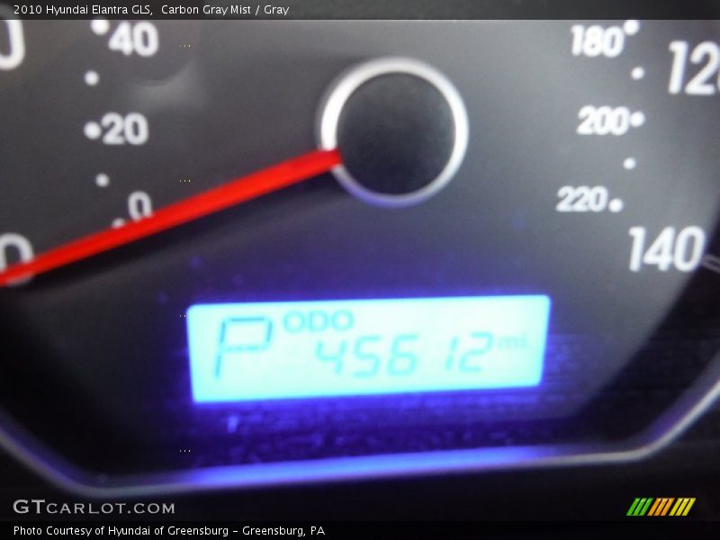 Carbon Gray Mist / Gray 2010 Hyundai Elantra GLS