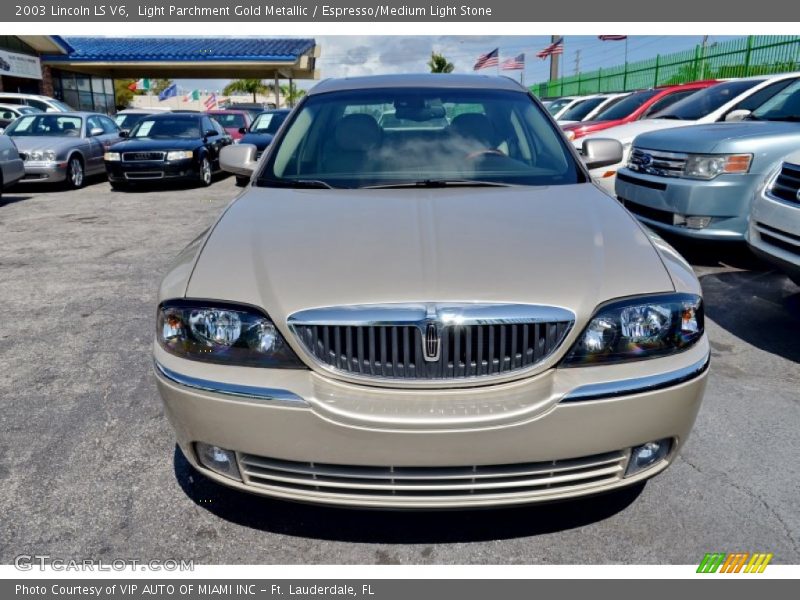 Light Parchment Gold Metallic / Espresso/Medium Light Stone 2003 Lincoln LS V6