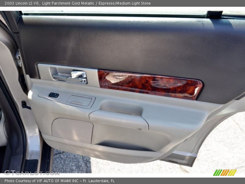 Light Parchment Gold Metallic / Espresso/Medium Light Stone 2003 Lincoln LS V6