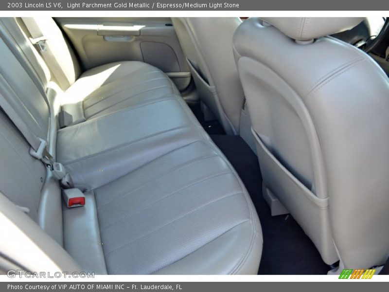 Light Parchment Gold Metallic / Espresso/Medium Light Stone 2003 Lincoln LS V6