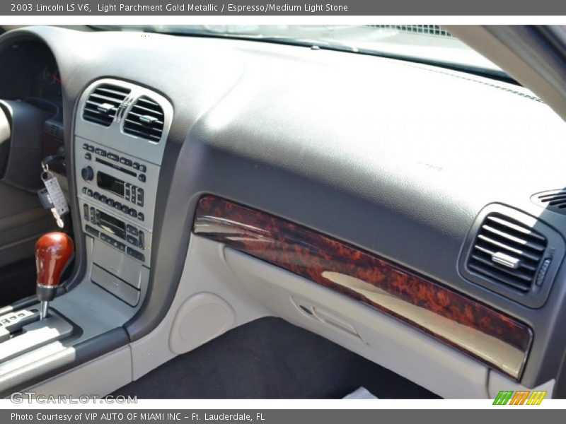 Light Parchment Gold Metallic / Espresso/Medium Light Stone 2003 Lincoln LS V6