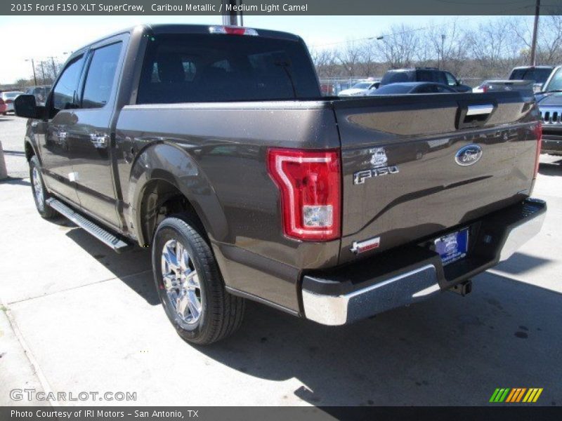 Caribou Metallic / Medium Light Camel 2015 Ford F150 XLT SuperCrew