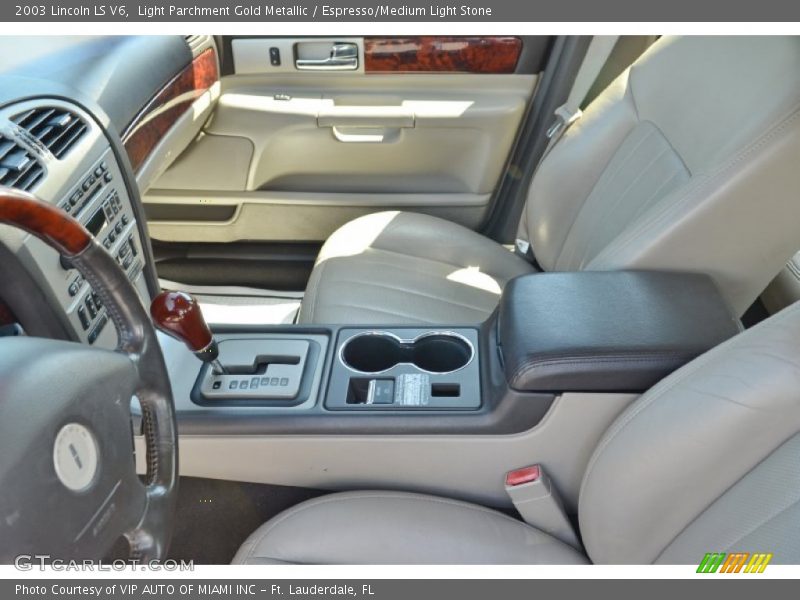 Light Parchment Gold Metallic / Espresso/Medium Light Stone 2003 Lincoln LS V6