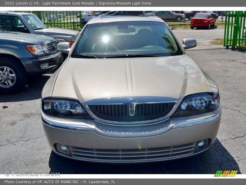 Light Parchment Gold Metallic / Espresso/Medium Light Stone 2003 Lincoln LS V6