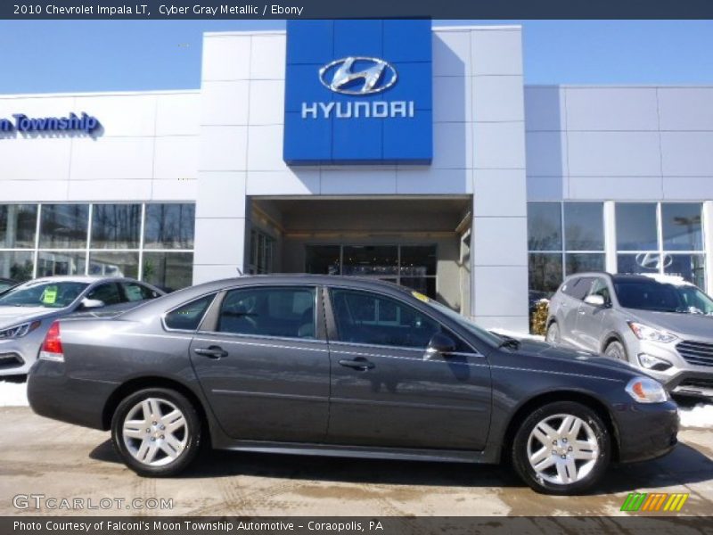 Cyber Gray Metallic / Ebony 2010 Chevrolet Impala LT