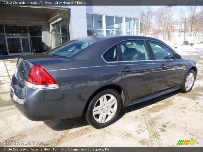 Cyber Gray Metallic / Ebony 2010 Chevrolet Impala LT