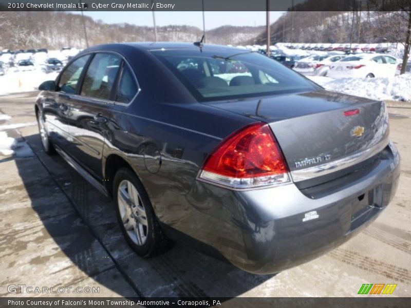 Cyber Gray Metallic / Ebony 2010 Chevrolet Impala LT