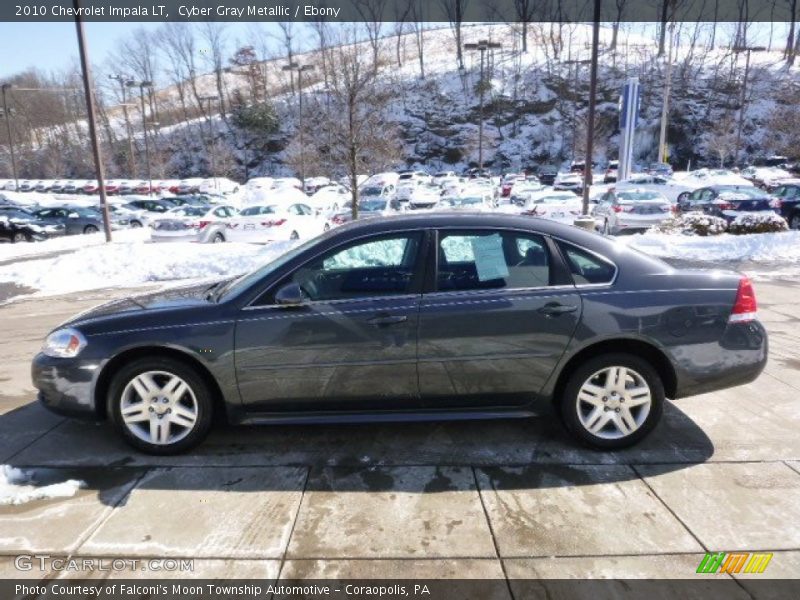 Cyber Gray Metallic / Ebony 2010 Chevrolet Impala LT