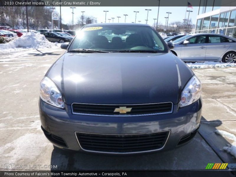 Cyber Gray Metallic / Ebony 2010 Chevrolet Impala LT