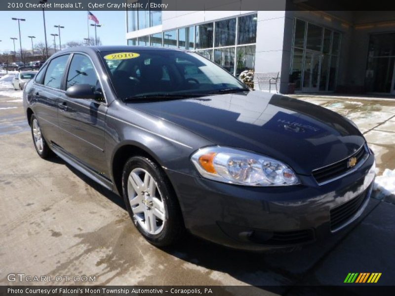 Cyber Gray Metallic / Ebony 2010 Chevrolet Impala LT
