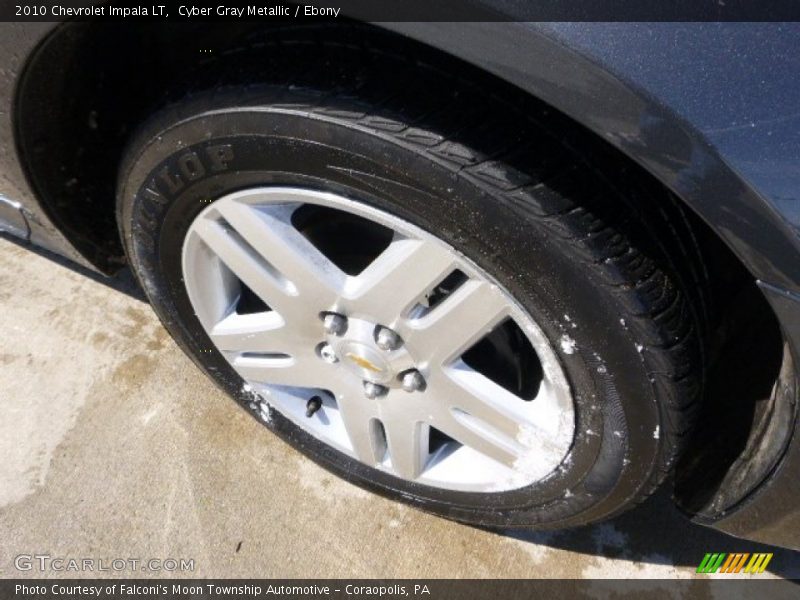 Cyber Gray Metallic / Ebony 2010 Chevrolet Impala LT