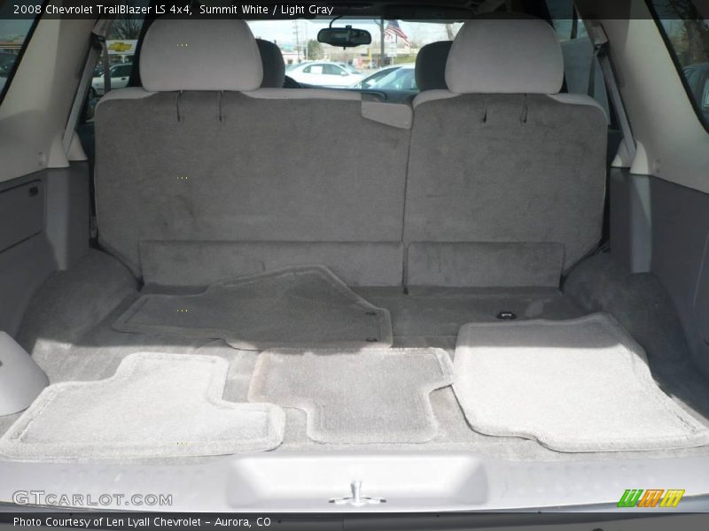 Summit White / Light Gray 2008 Chevrolet TrailBlazer LS 4x4