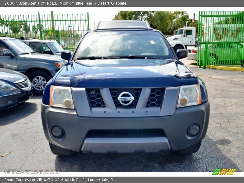 Midnight Blue Pearl / Desert/Graphite 2006 Nissan Xterra Off Road