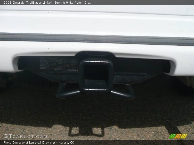 Summit White / Light Gray 2008 Chevrolet TrailBlazer LS 4x4