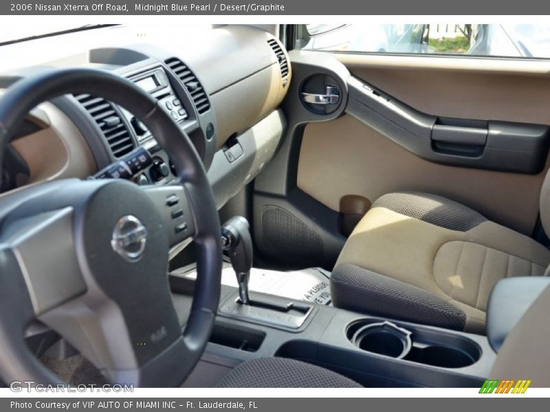 Midnight Blue Pearl / Desert/Graphite 2006 Nissan Xterra Off Road