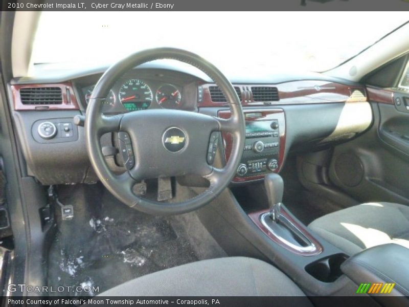 Cyber Gray Metallic / Ebony 2010 Chevrolet Impala LT