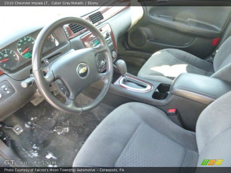 Cyber Gray Metallic / Ebony 2010 Chevrolet Impala LT