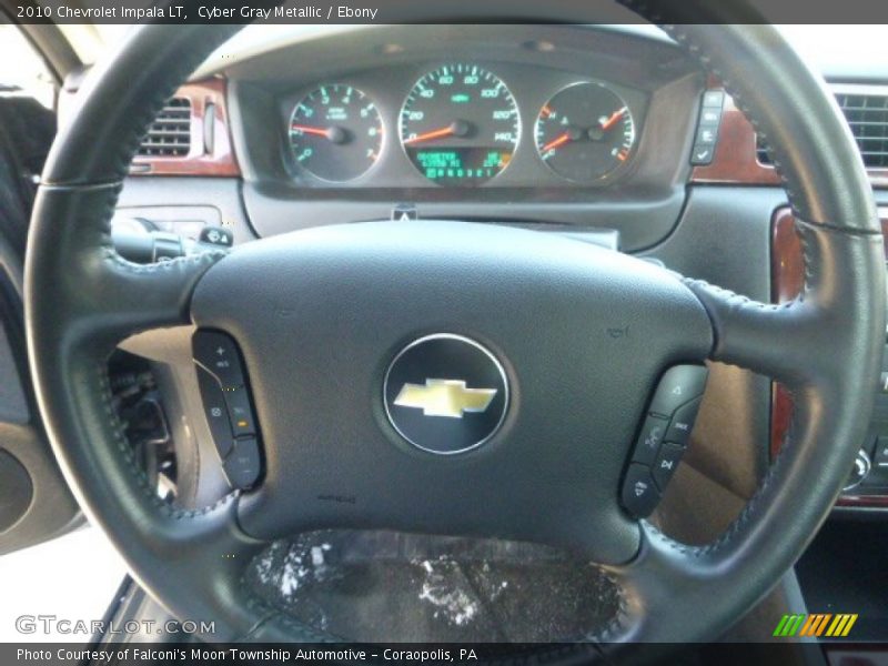 Cyber Gray Metallic / Ebony 2010 Chevrolet Impala LT