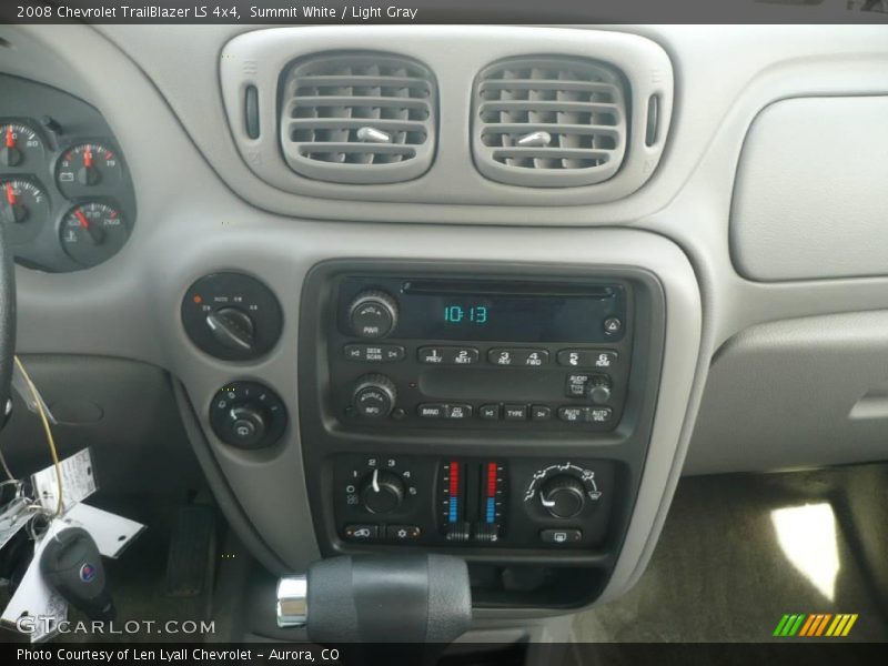 Summit White / Light Gray 2008 Chevrolet TrailBlazer LS 4x4