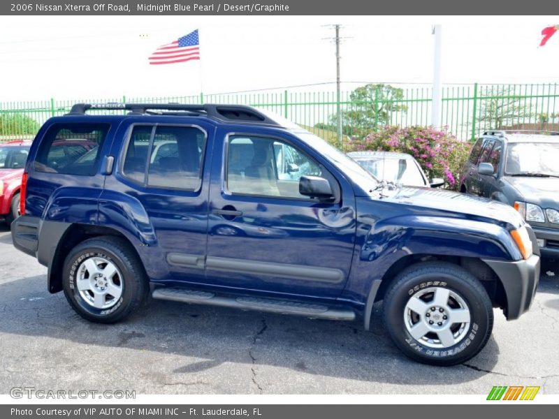 Midnight Blue Pearl / Desert/Graphite 2006 Nissan Xterra Off Road