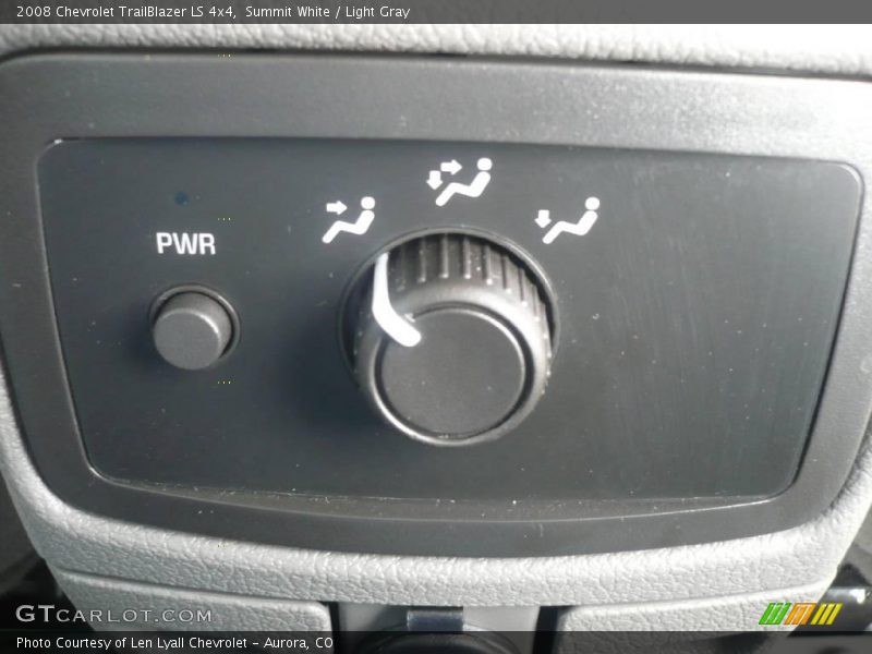 Summit White / Light Gray 2008 Chevrolet TrailBlazer LS 4x4